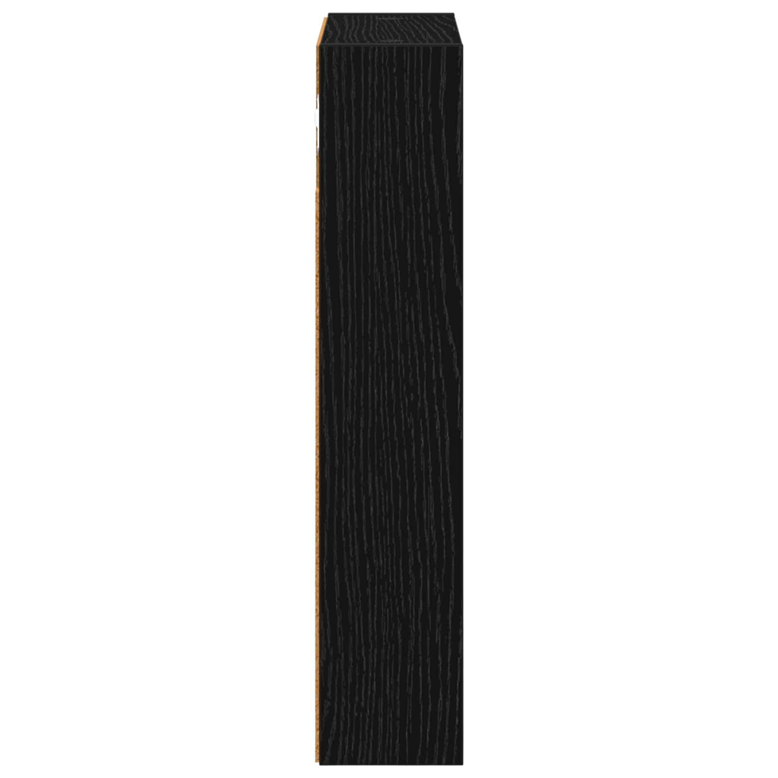 Kupaonski zidni ormarić s policom Crni Hrast 30 x 10 x 50 cm