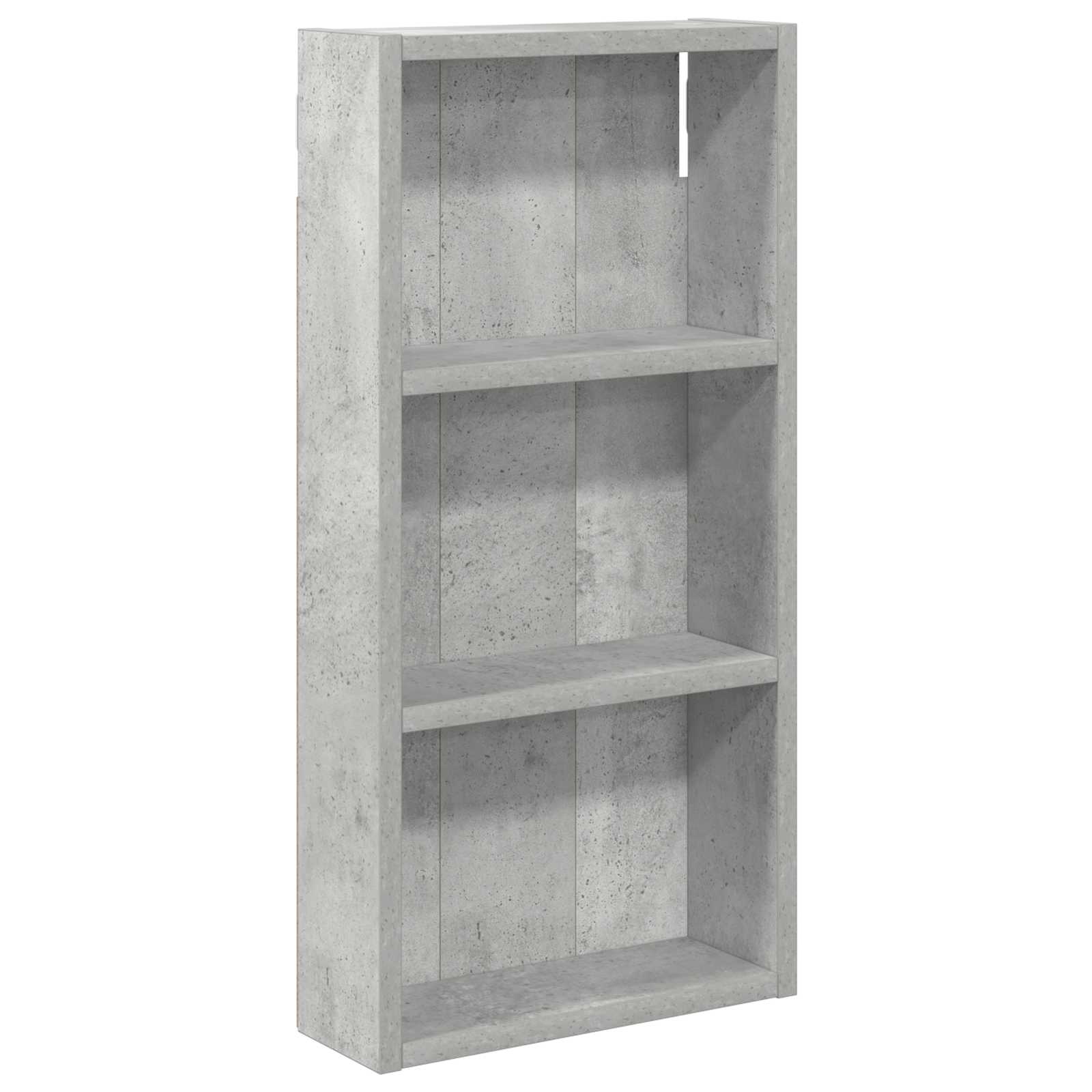 Kupaonski zidni ormarić Zidne Betonsko Siva 30 x 10 x 60,5 cm