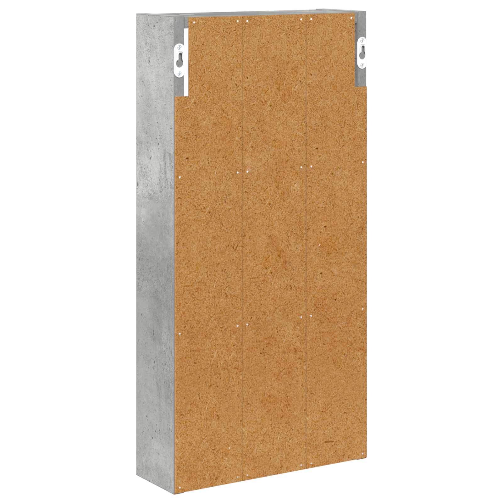 Kupaonski zidni ormarić Zidne Betonsko Siva 30 x 10 x 60,5 cm