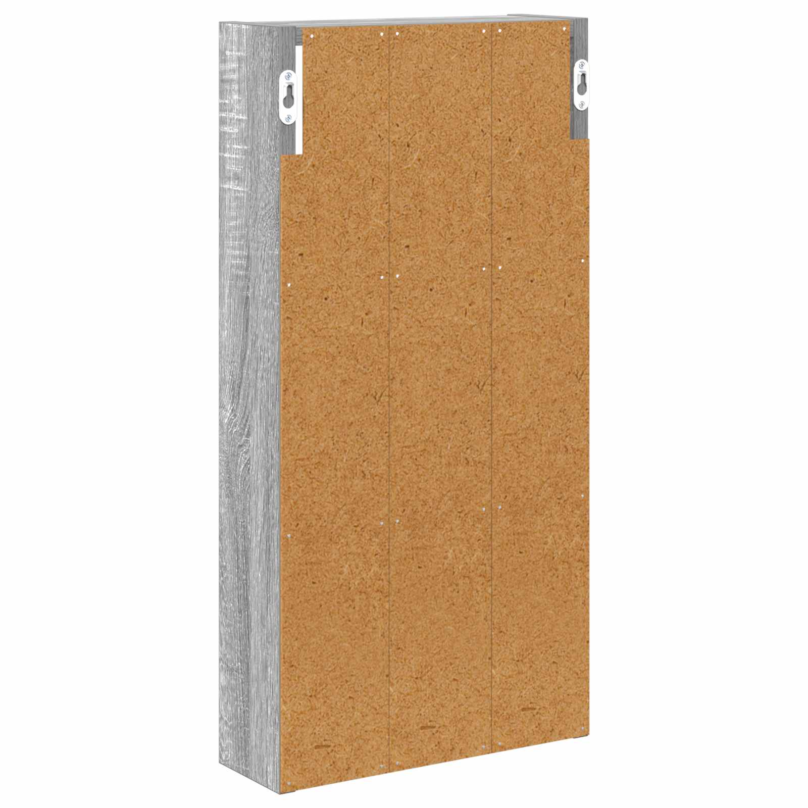 Kupaonski zidni ormarić s policom Sivi Sonoma 30 x 10 x 60,5 cm