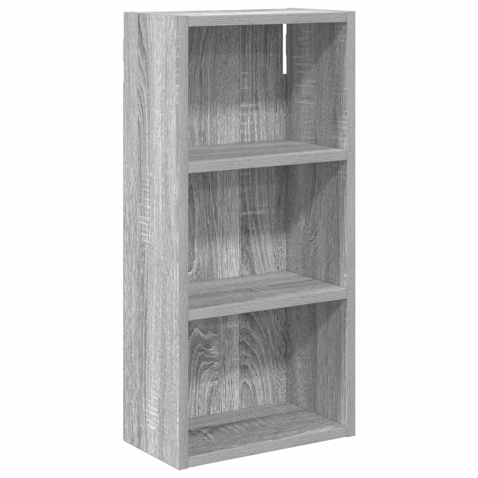 Kupaonski zidni ormarić s policom Sivi Sonoma 30 x 16 x 62,5 cm