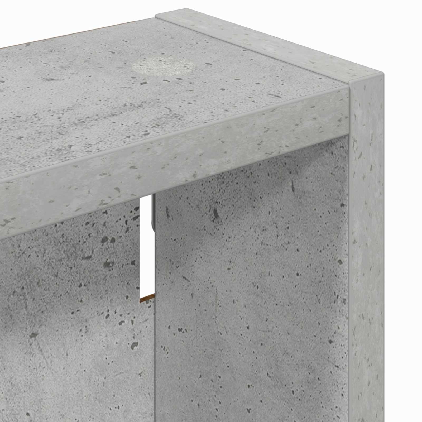 Kupaonski zidni ormarić Zidne Betonsko Siva 40 x 10 x 60,5 cm
