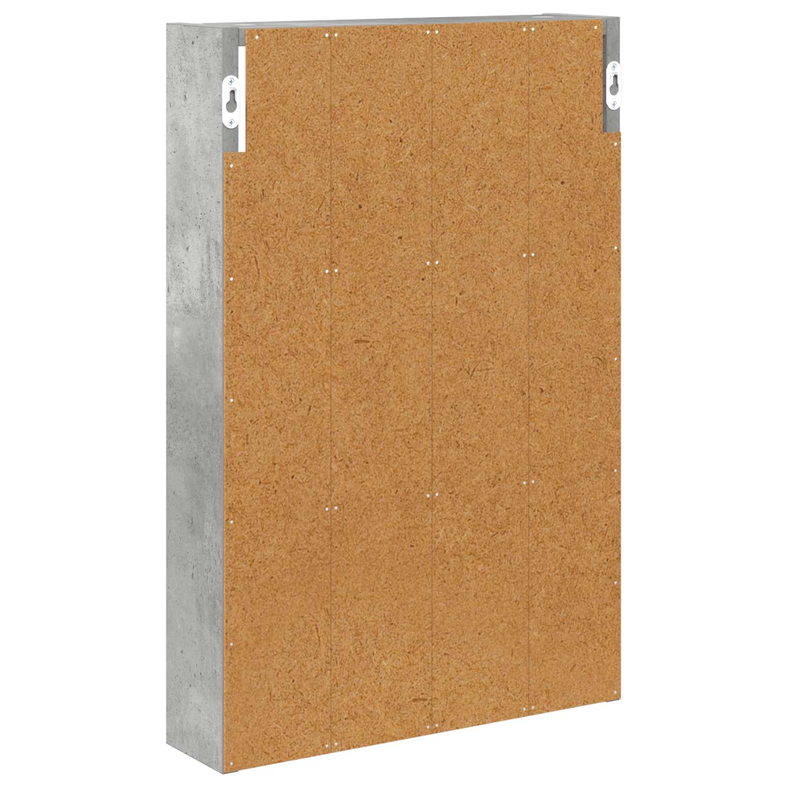 Kupaonski zidni ormarić Zidne Betonsko Siva 40 x 10 x 60,5 cm