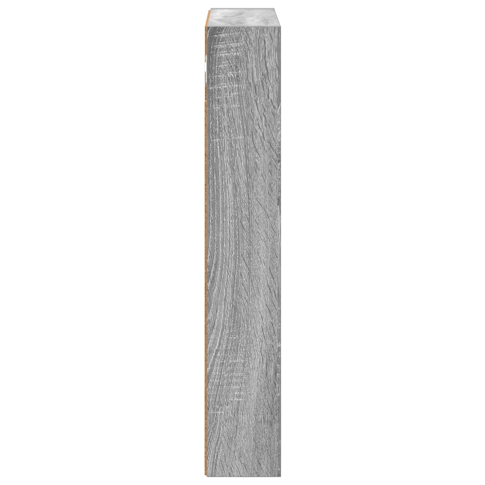 Kupaonski zidni ormarić s policom Sivi Sonoma 40 x 10 x 60,5 cm