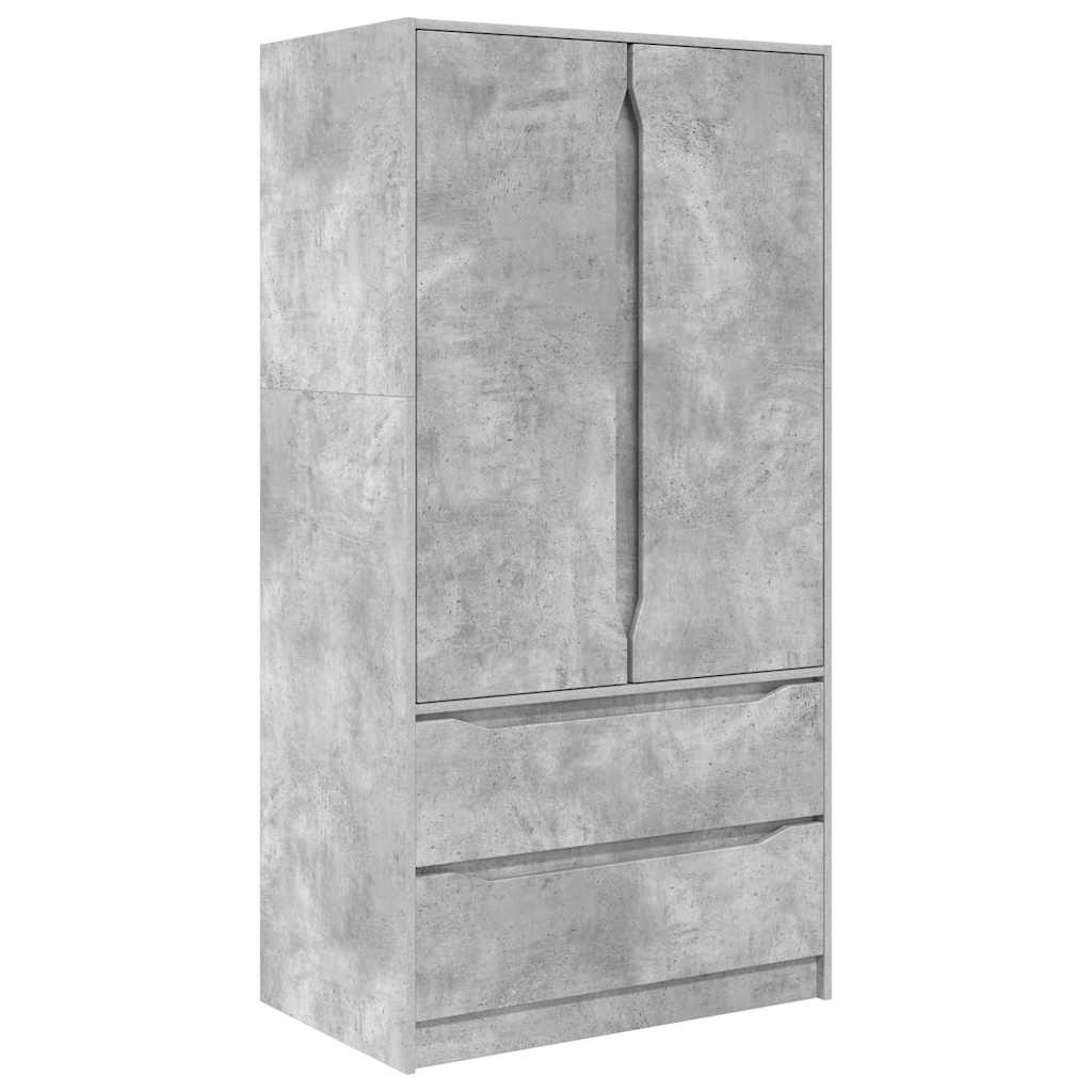 Ormarić Betonsko Siva 79,5 x 49 x 156 cm Konstrukcijsko drvo