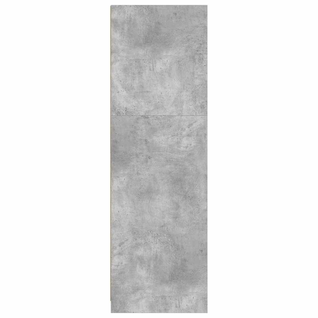Ormarić Betonsko Siva 79,5 x 49 x 156 cm Konstrukcijsko drvo