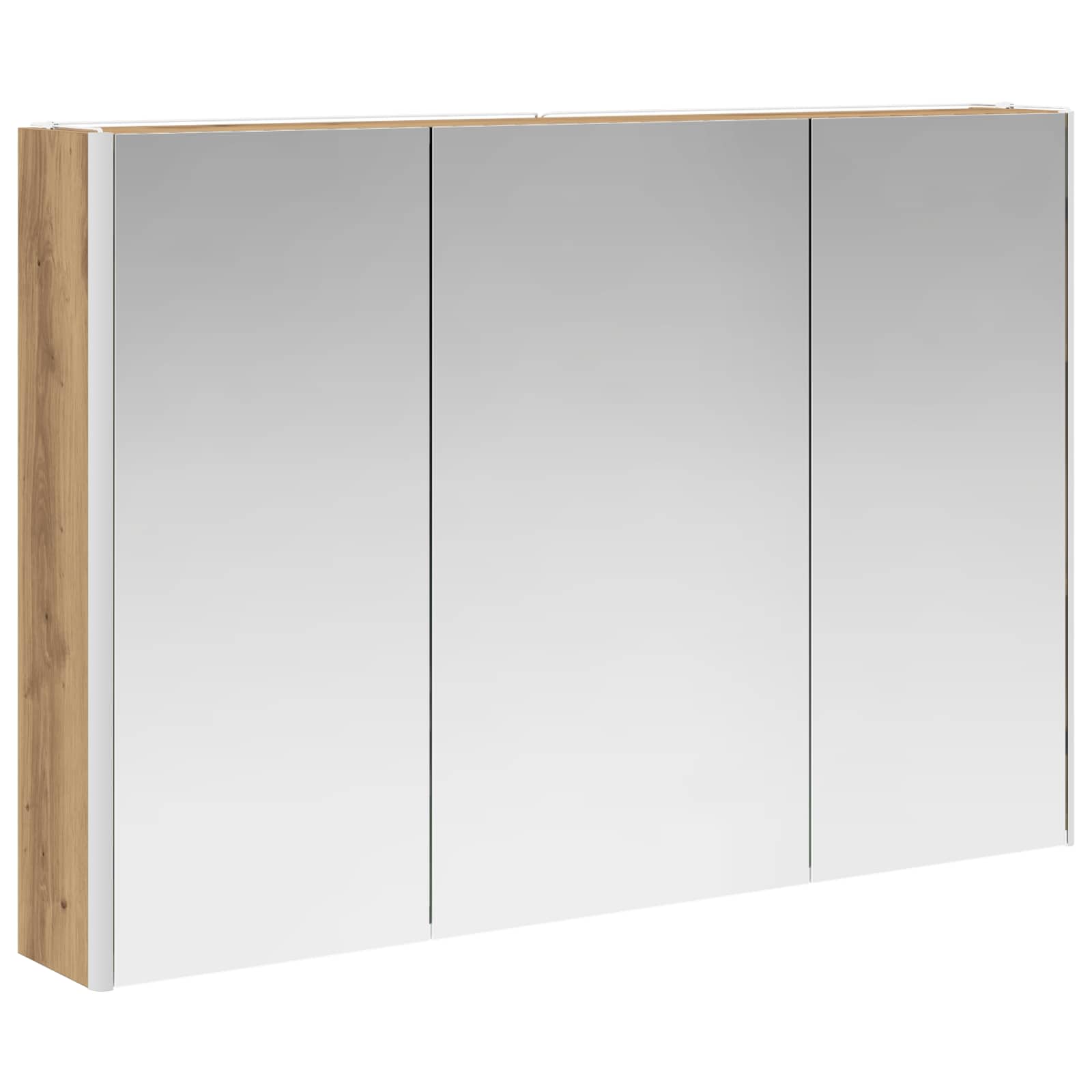 Set ormarića za kupaonicu 4 pcs Hrast artisan Konstruirano drvo