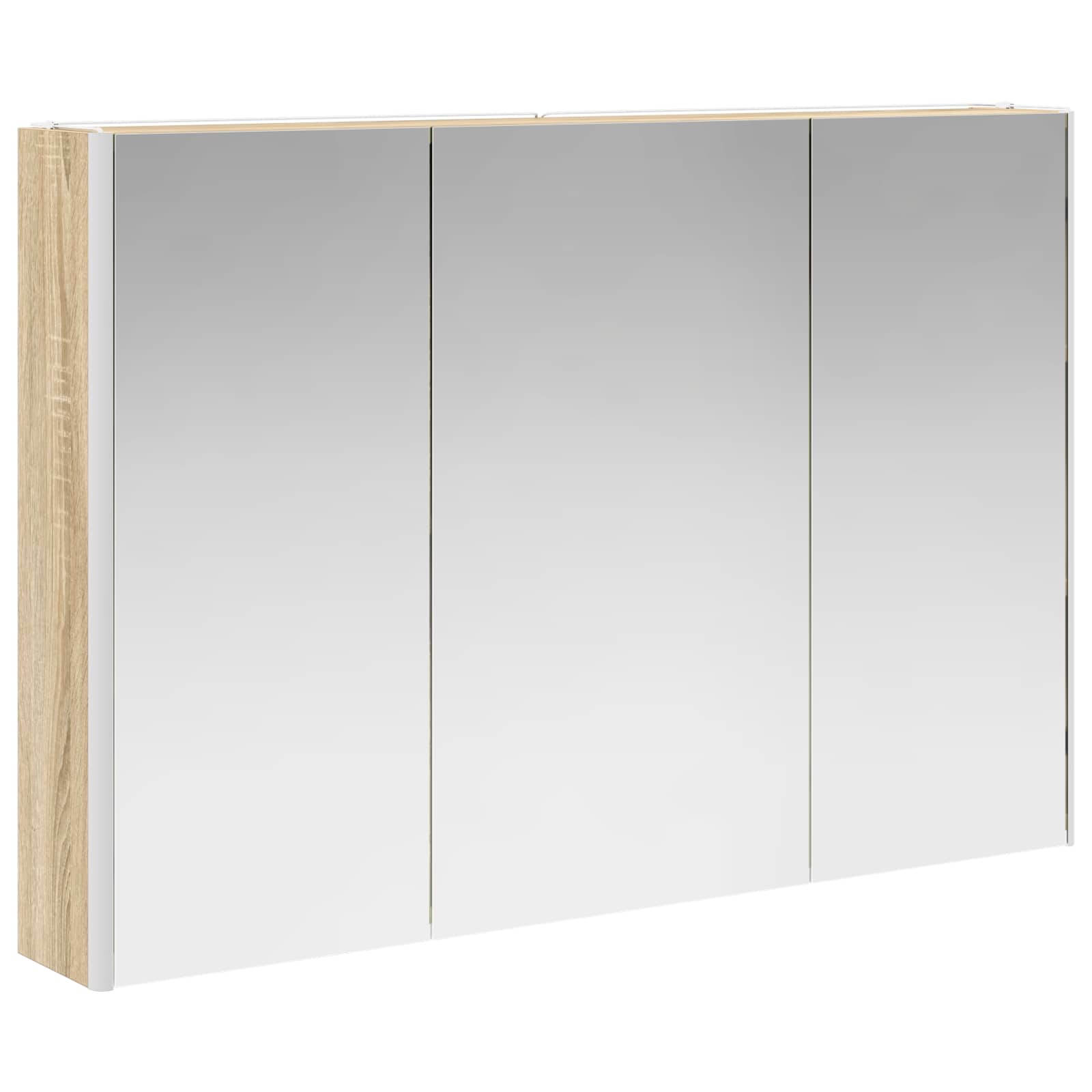 Set ormarića za kupaonicu 4 pcs Hrast sonoma