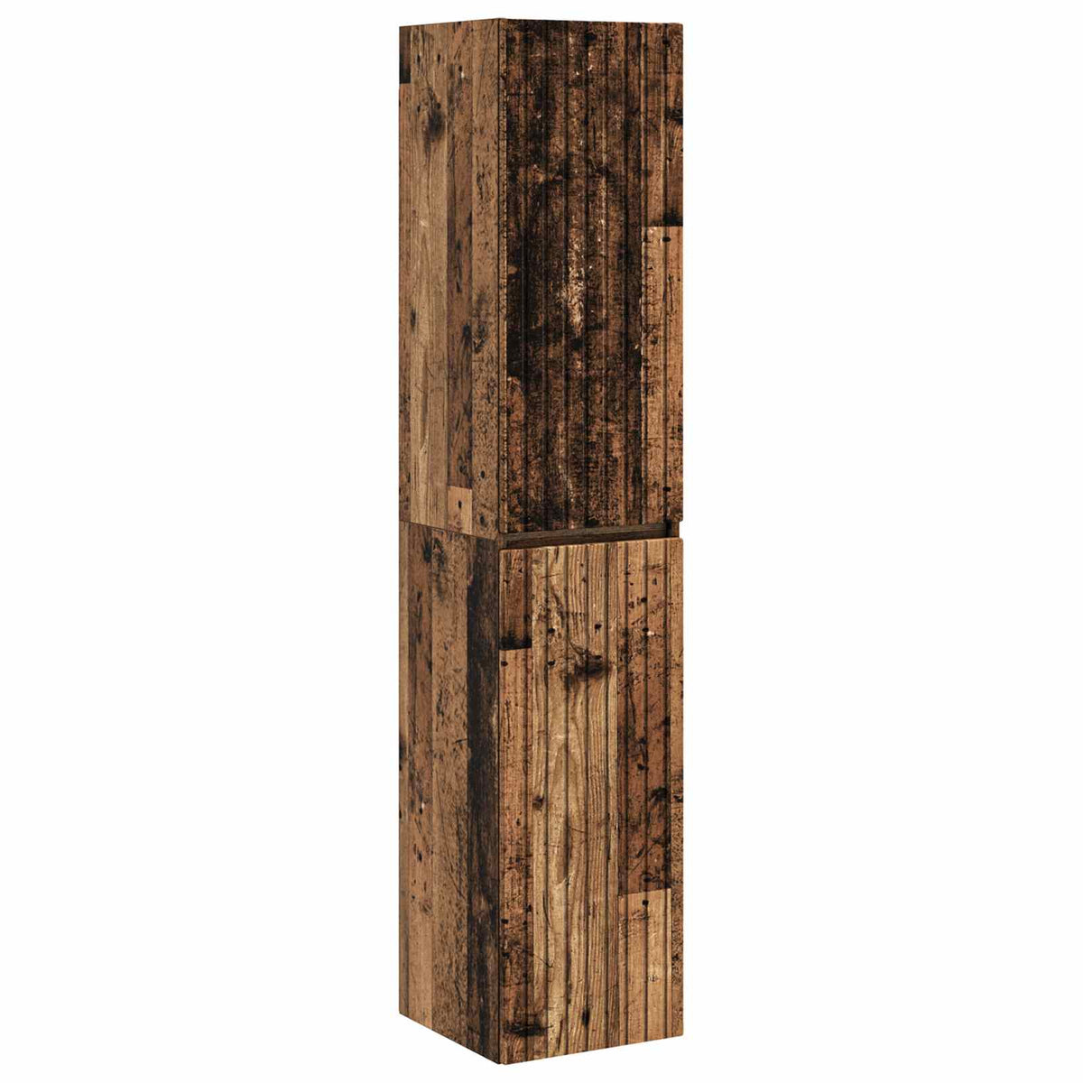 Set ormarića za kupaonicu 5 pcs Staro drvo 43 x 16 x 62,5 cm