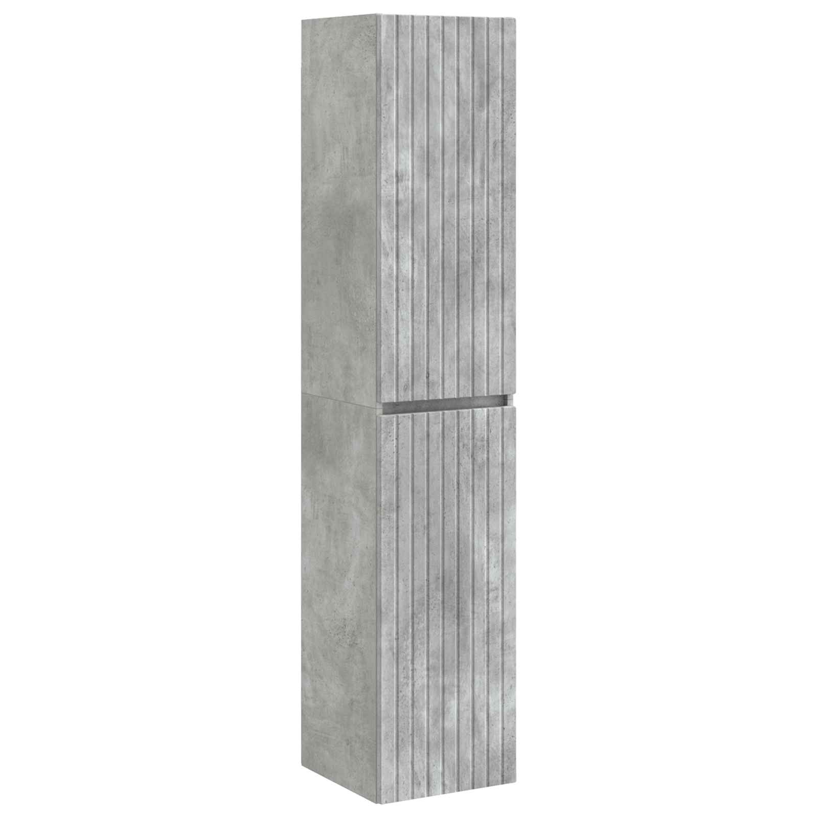 Set ormarića za kupaonicu 5 pcs Betonska siva