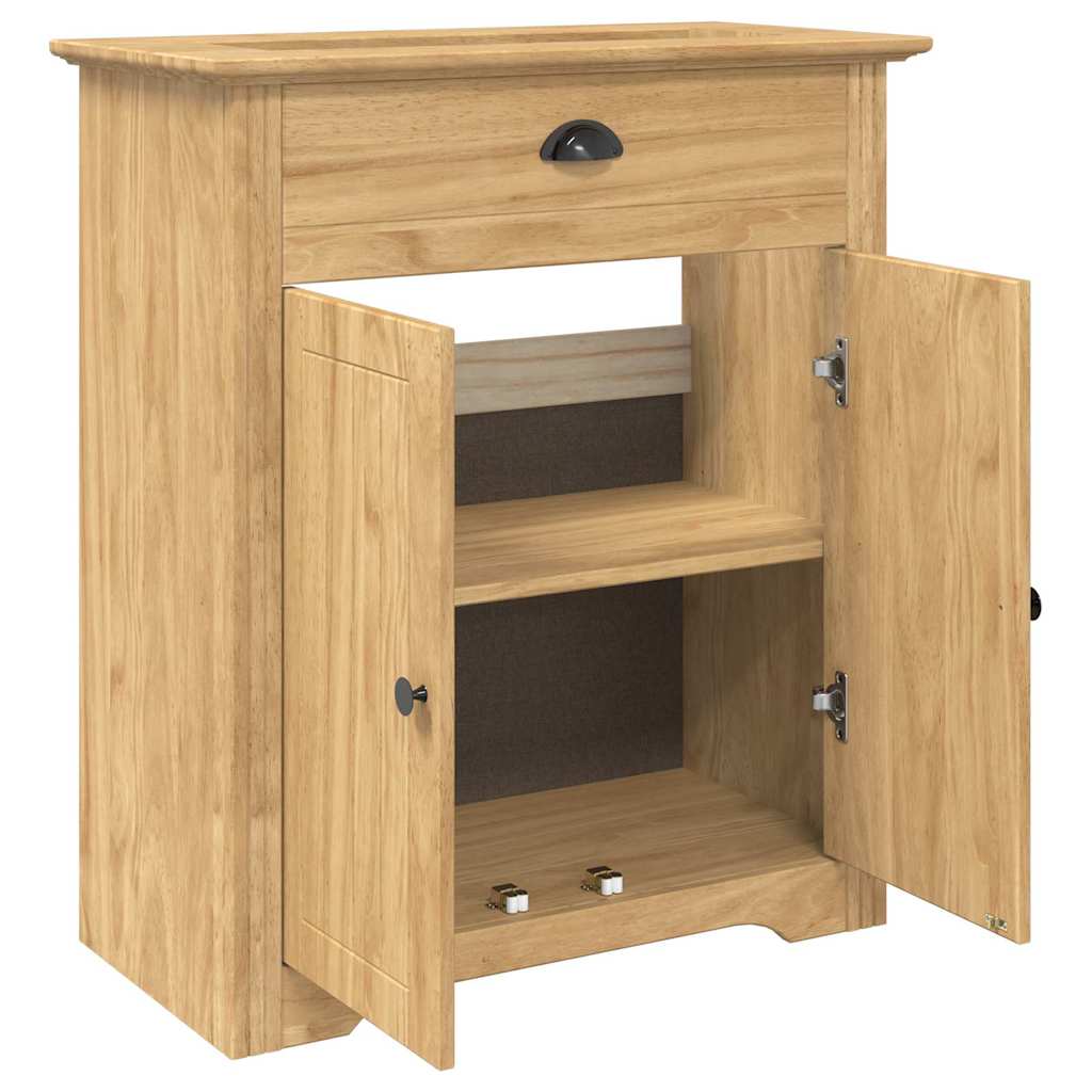 Kupaonski ormar s pohranom BODO Medeno smeđa 70 x 35 x 80 cm