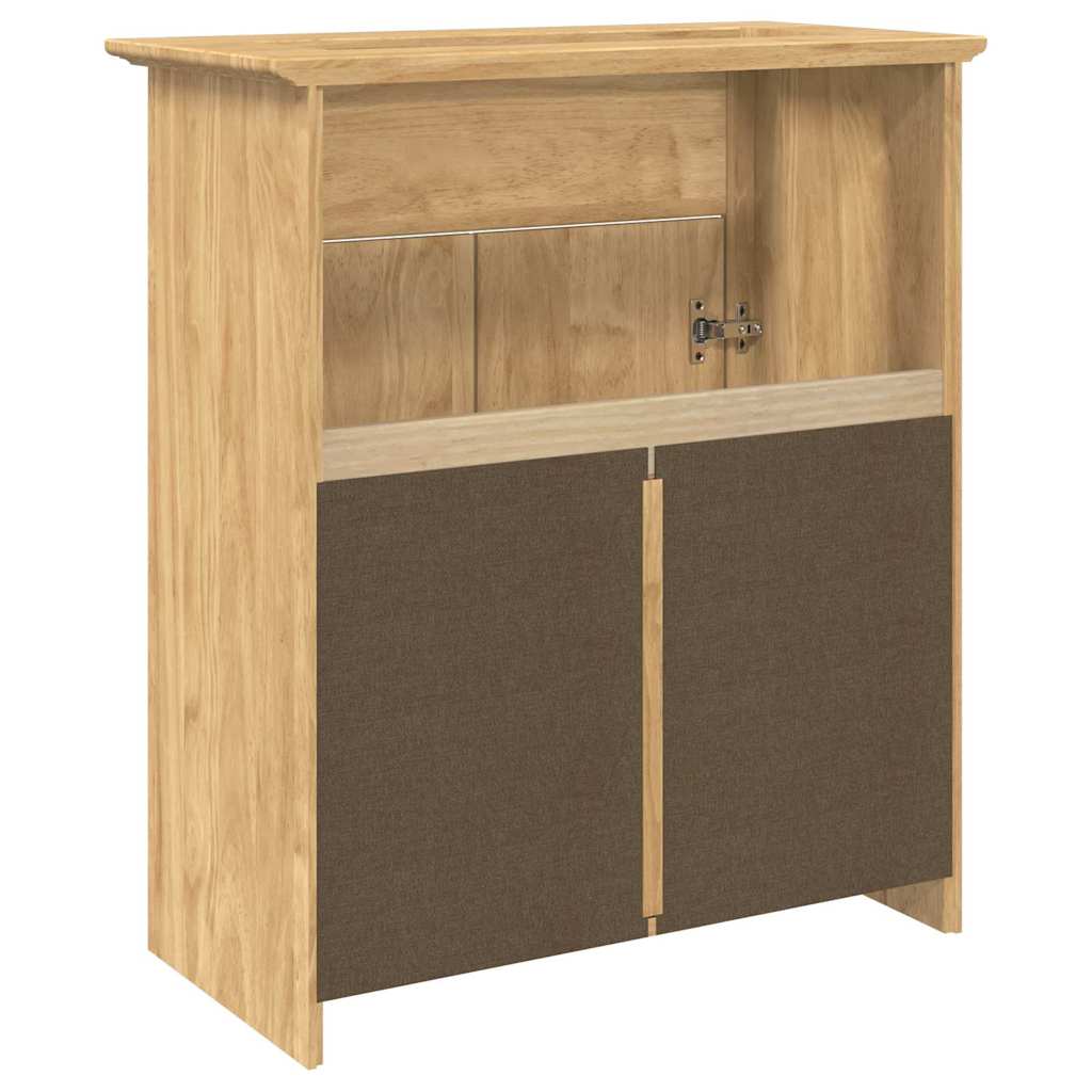 Kupaonski ormar s pohranom BODO Medeno smeđa 70 x 35 x 80 cm
