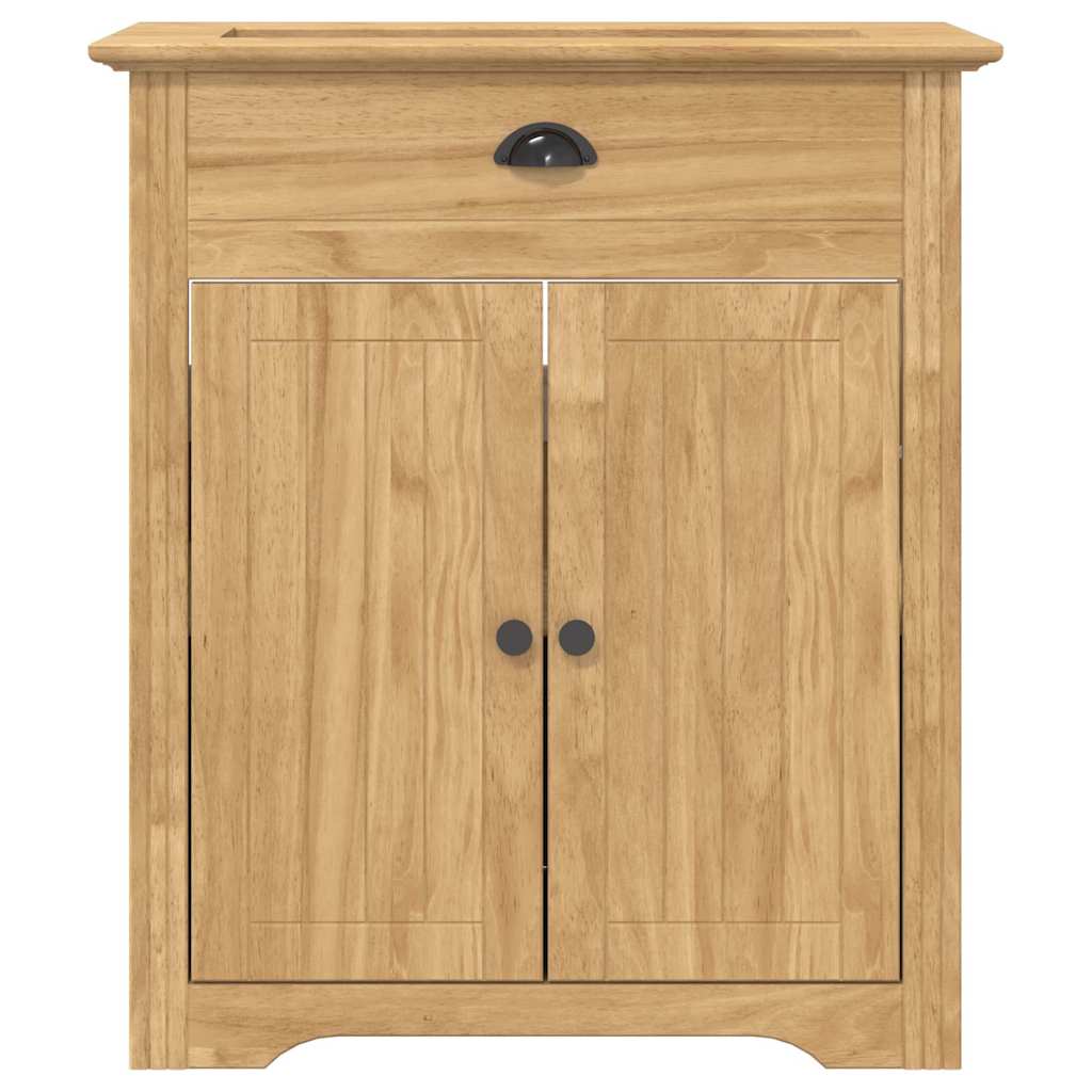 Kupaonski ormar s pohranom BODO Medeno smeđa 70 x 35 x 80 cm