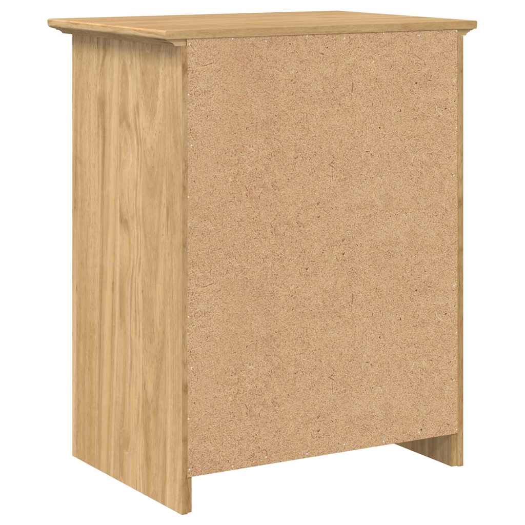 Noćni ormar s ladicama BODO Medeno smeđa 53 x 38,5 x 67 cm