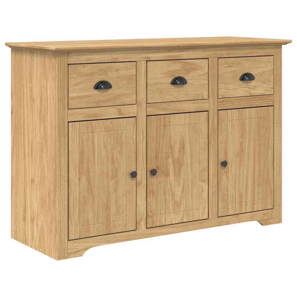 Kreveta BODO Medeno smeđa 115,5 x 44 x 80 cm Konstruirano drvo