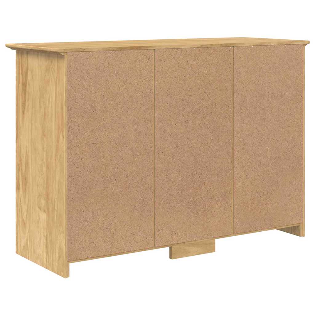Kreveta BODO Medeno smeđa 115,5 x 44 x 80 cm Konstruirano drvo