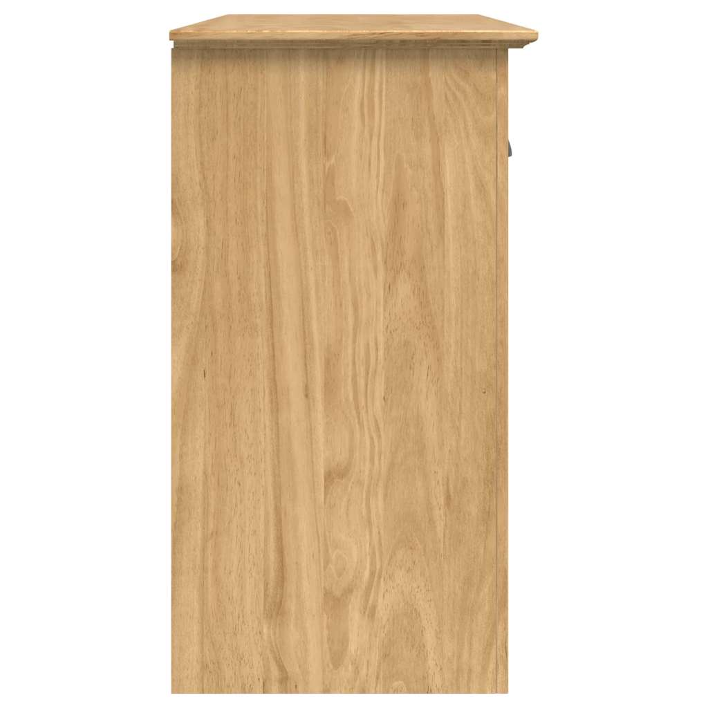 Kreveta BODO Medeno smeđa 115,5 x 44 x 80 cm Konstruirano drvo