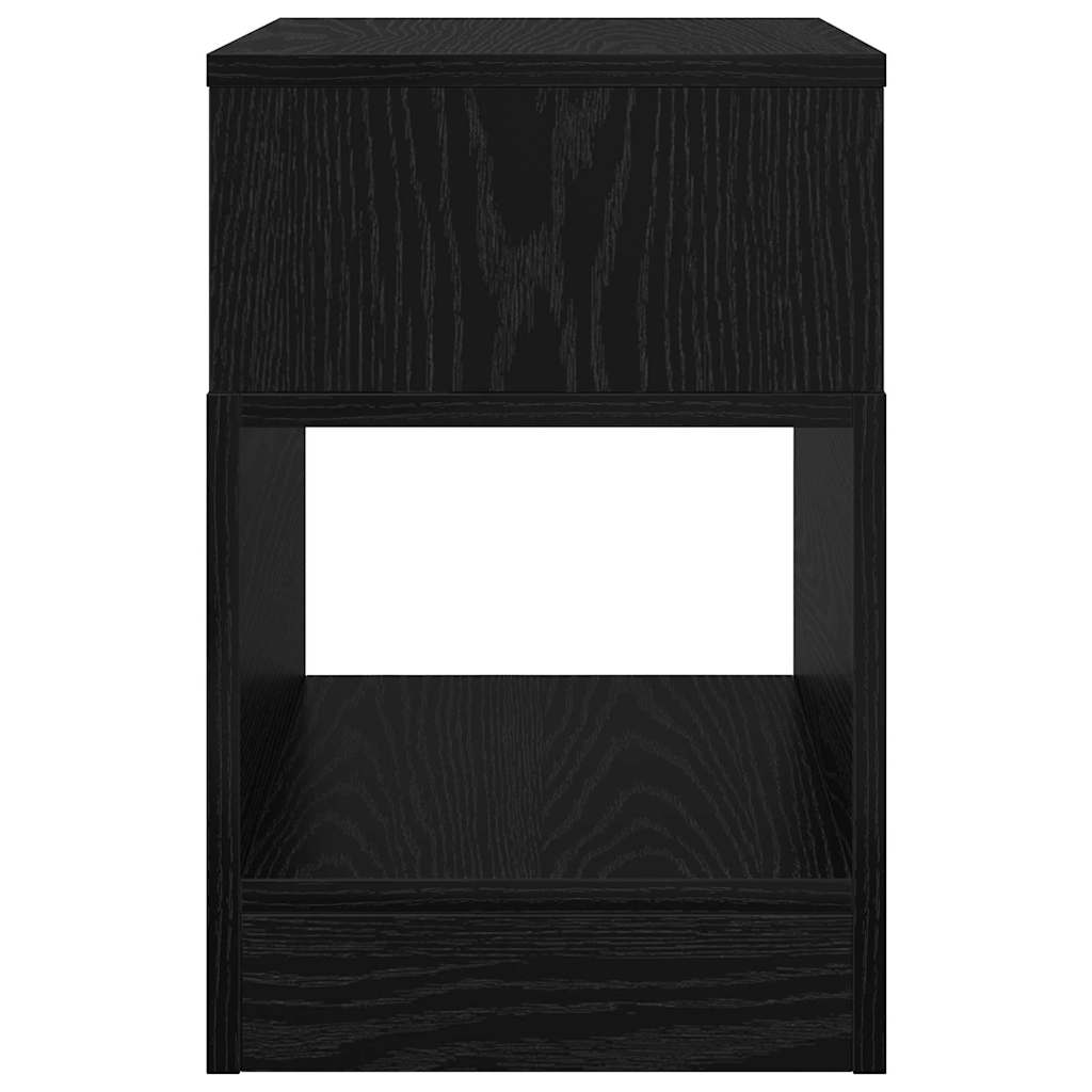 Konačna Stolić Crni hrast 30,5 x 30 x 45 cm Konstruirano drvo