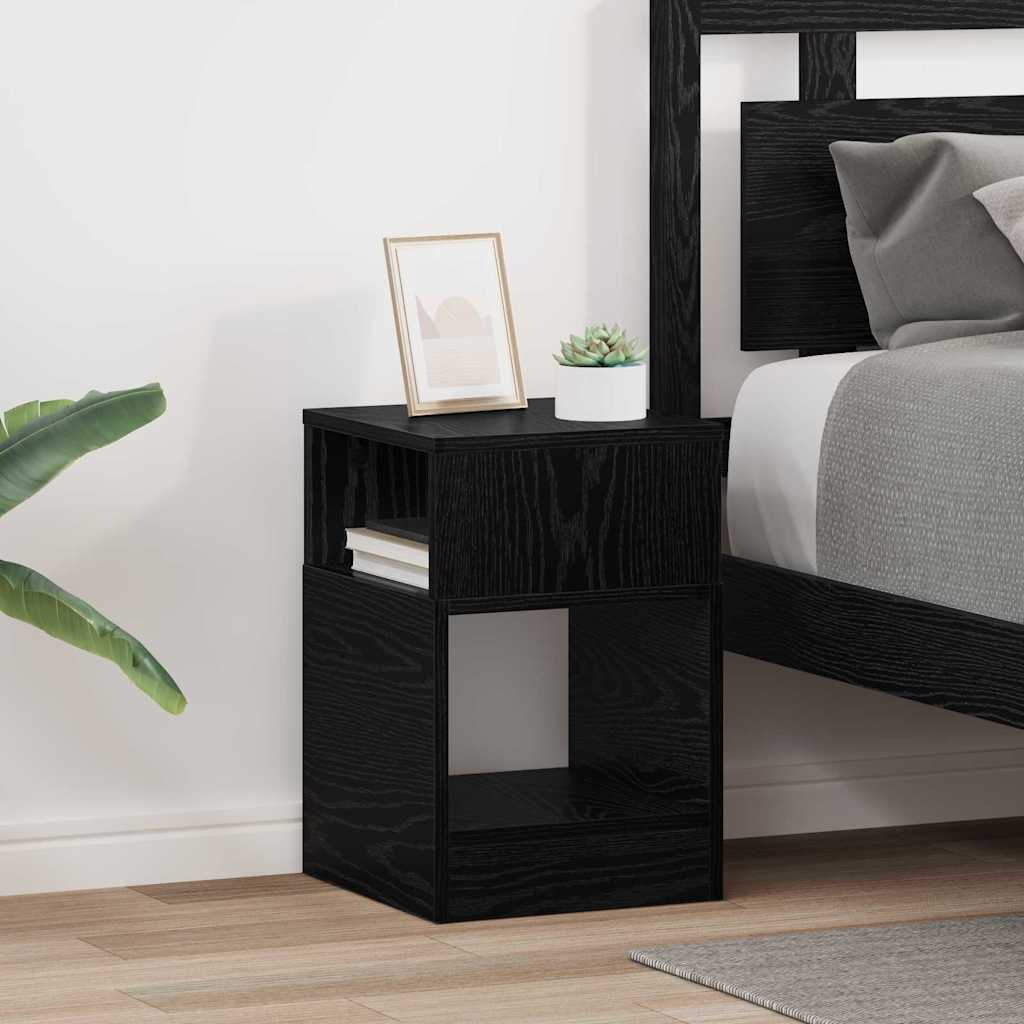 Konačna Stolić 2 pcs Crni hrast 30,5 x 30 x 45 cm