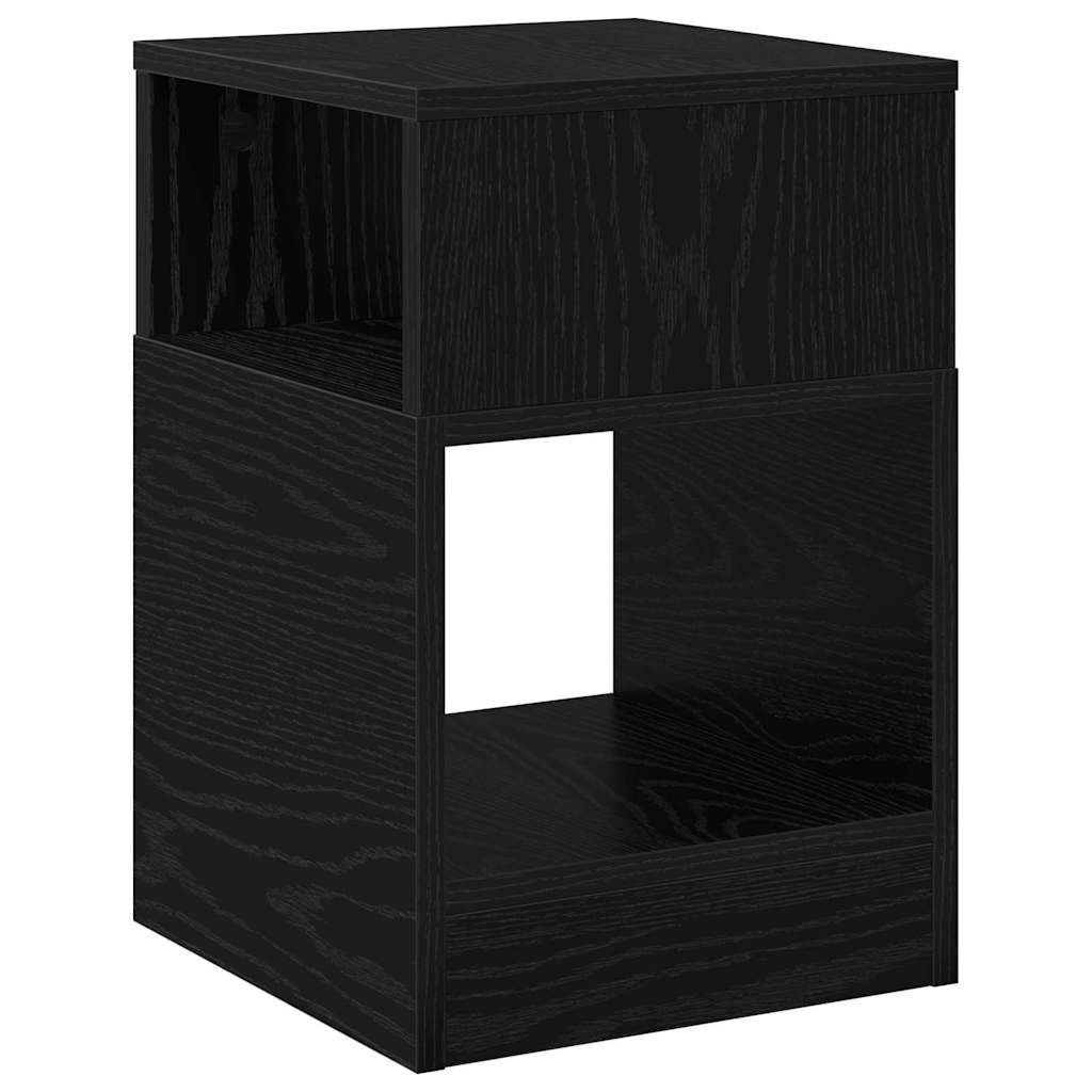 Konačna Stolić 2 pcs Crni hrast 30,5 x 30 x 45 cm