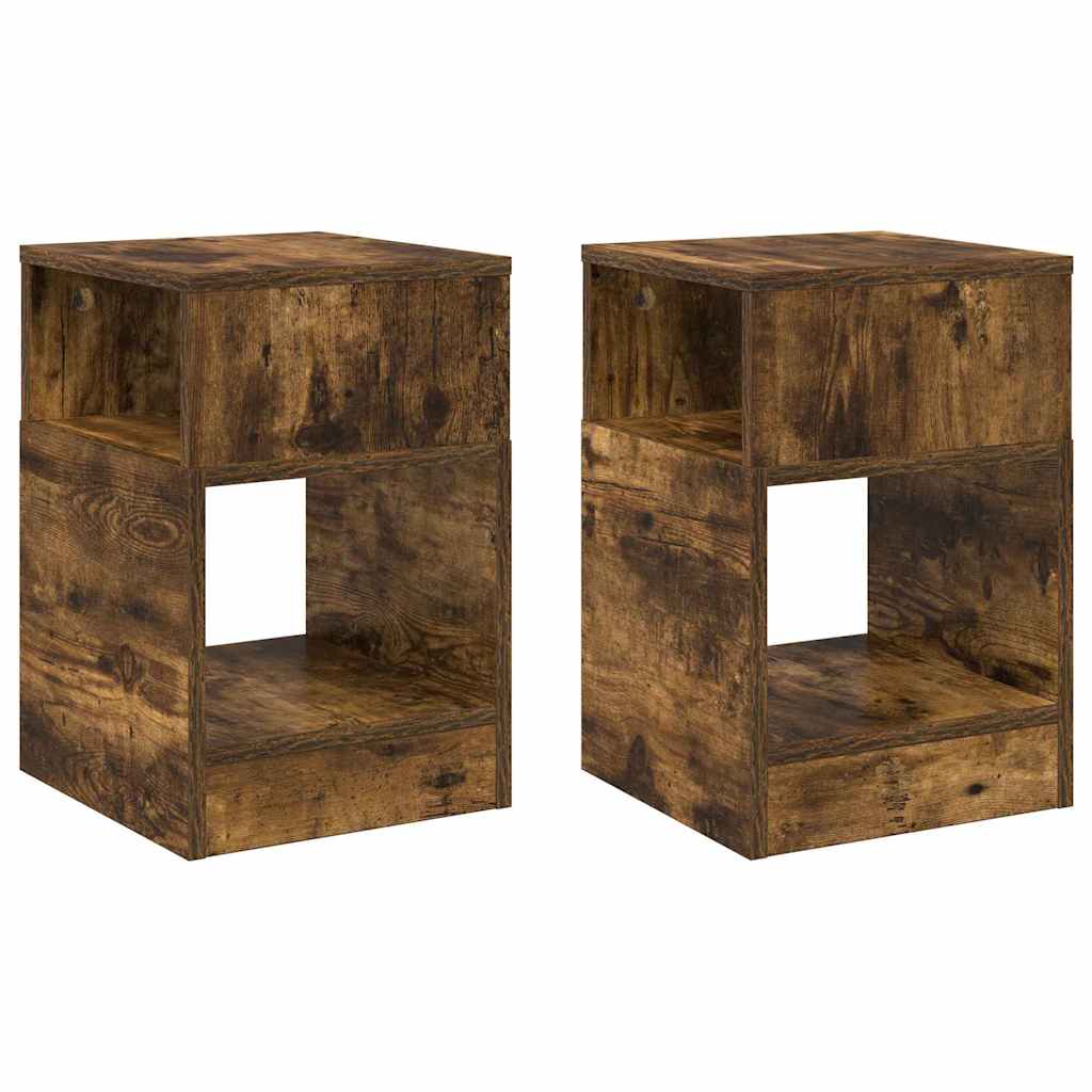 Konačna Stolić 2 pcs Dimljeni hrast 30,5 x 30 x 45 cm