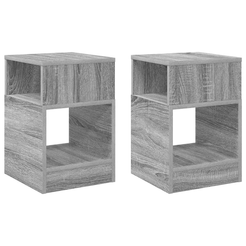 Konačna Stolić 2 pcs Siva Sonoma 30,5 x 30 x 45 cm