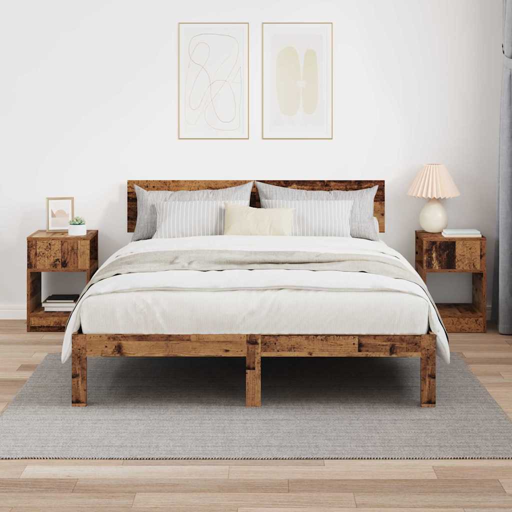 Konačna Stolić 2 pcs Staro drvo 30,5 x 30 x 45 cm