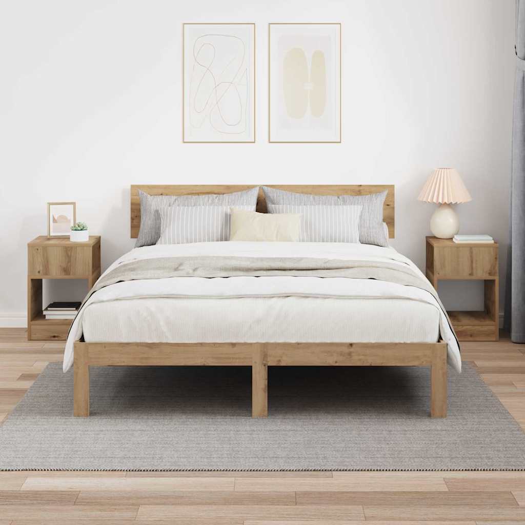 Konačna Stolić 2 pcs Umjetnički hrast 30,5 x 30 x 45 cm