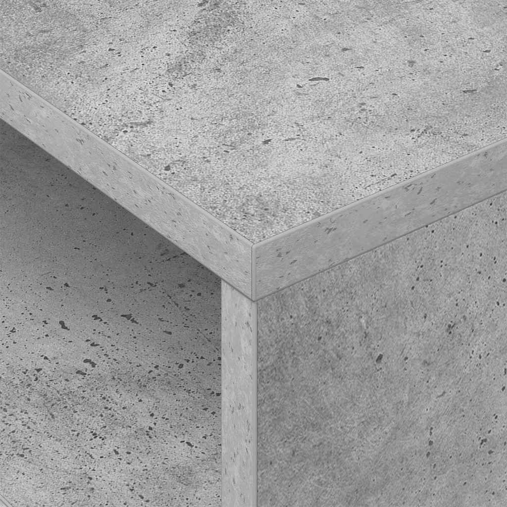 Konačna Stolić 2 pcs Betonski sivi 40,5 x 40 x 45 cm