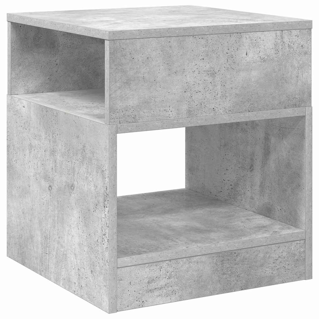 Konačna Stolić 2 pcs Betonski sivi 40,5 x 40 x 45 cm