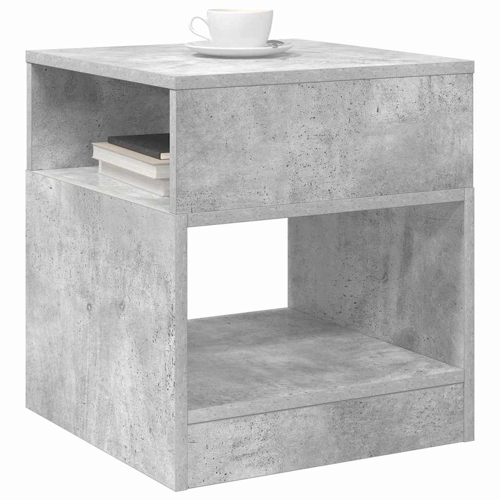 Konačna Stolić 2 pcs Betonski sivi 40,5 x 40 x 45 cm
