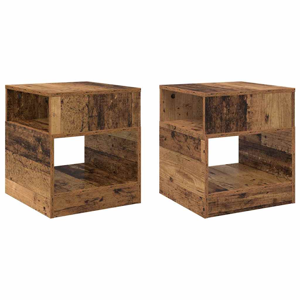 Konačna Stolić 2 pcs Staro drvo 40,5 x 40 x 45 cm