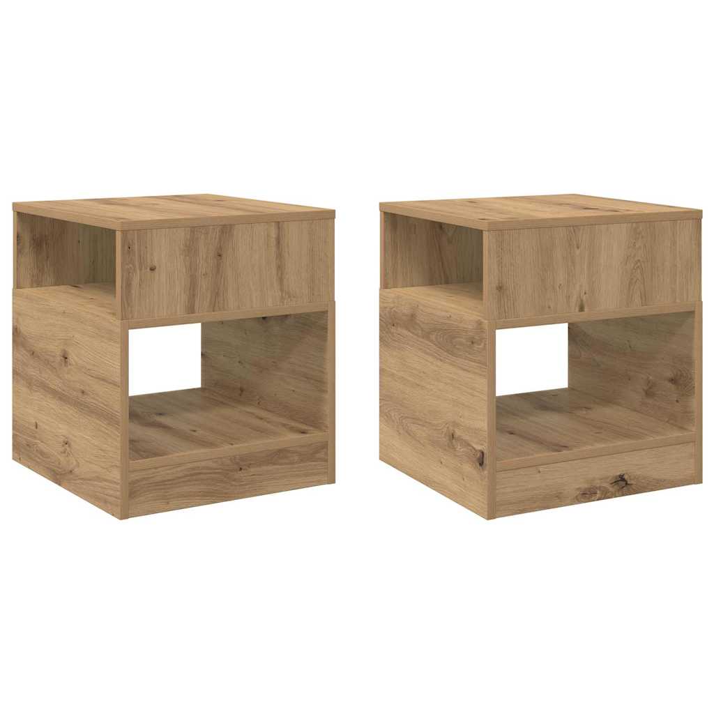 Konačna Stolić 2 pcs Umjetnički hrast 40,5 x 40 x 45 cm