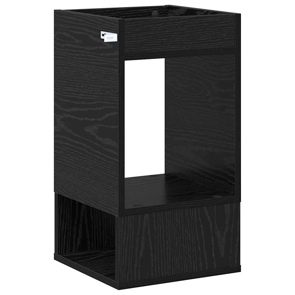 Konačna Stolić 2 pcs Crni hrast 30 x 30 x 56 cm