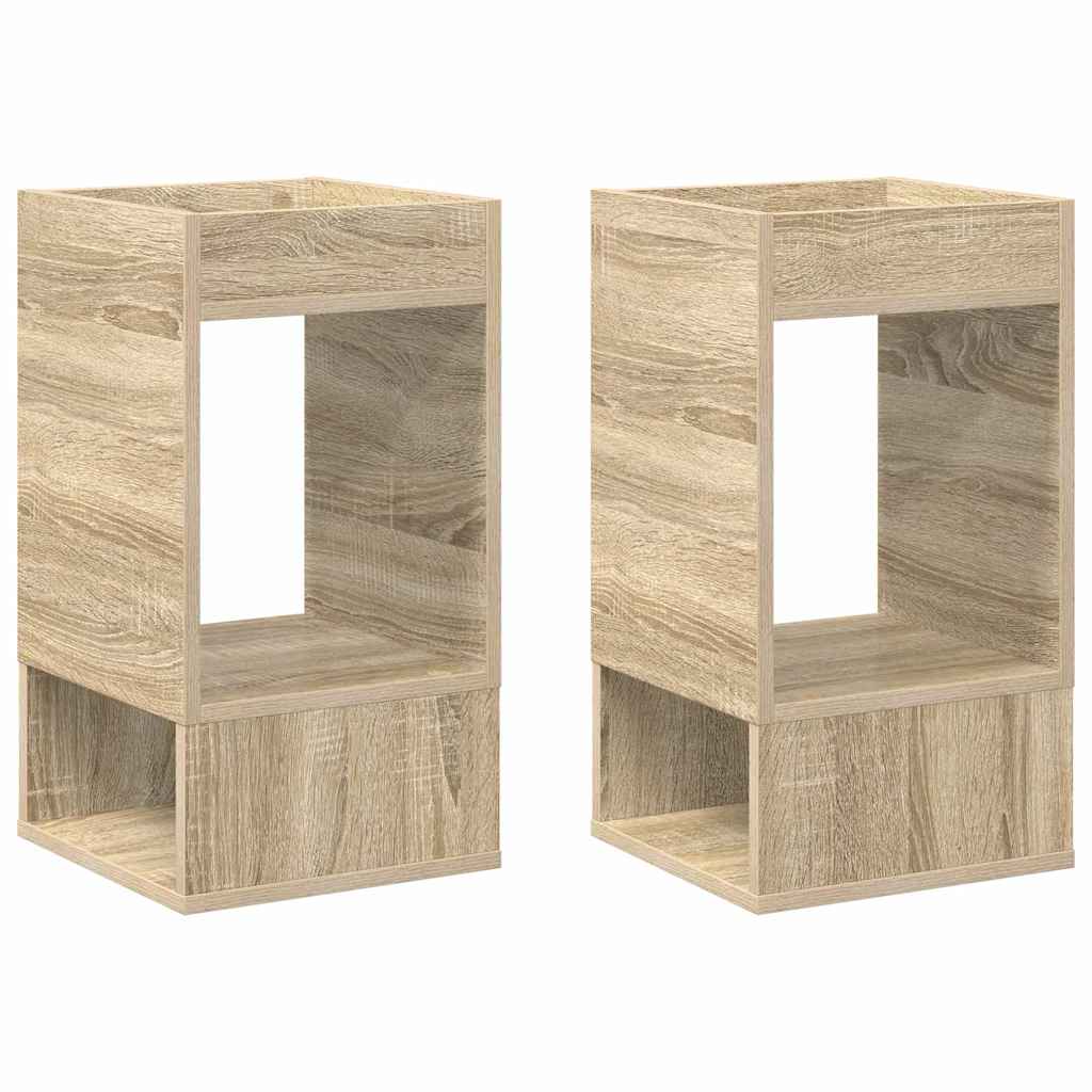 Konačna Stolić 2 pcs Sonoma hrast 30 x 30 x 56 cm