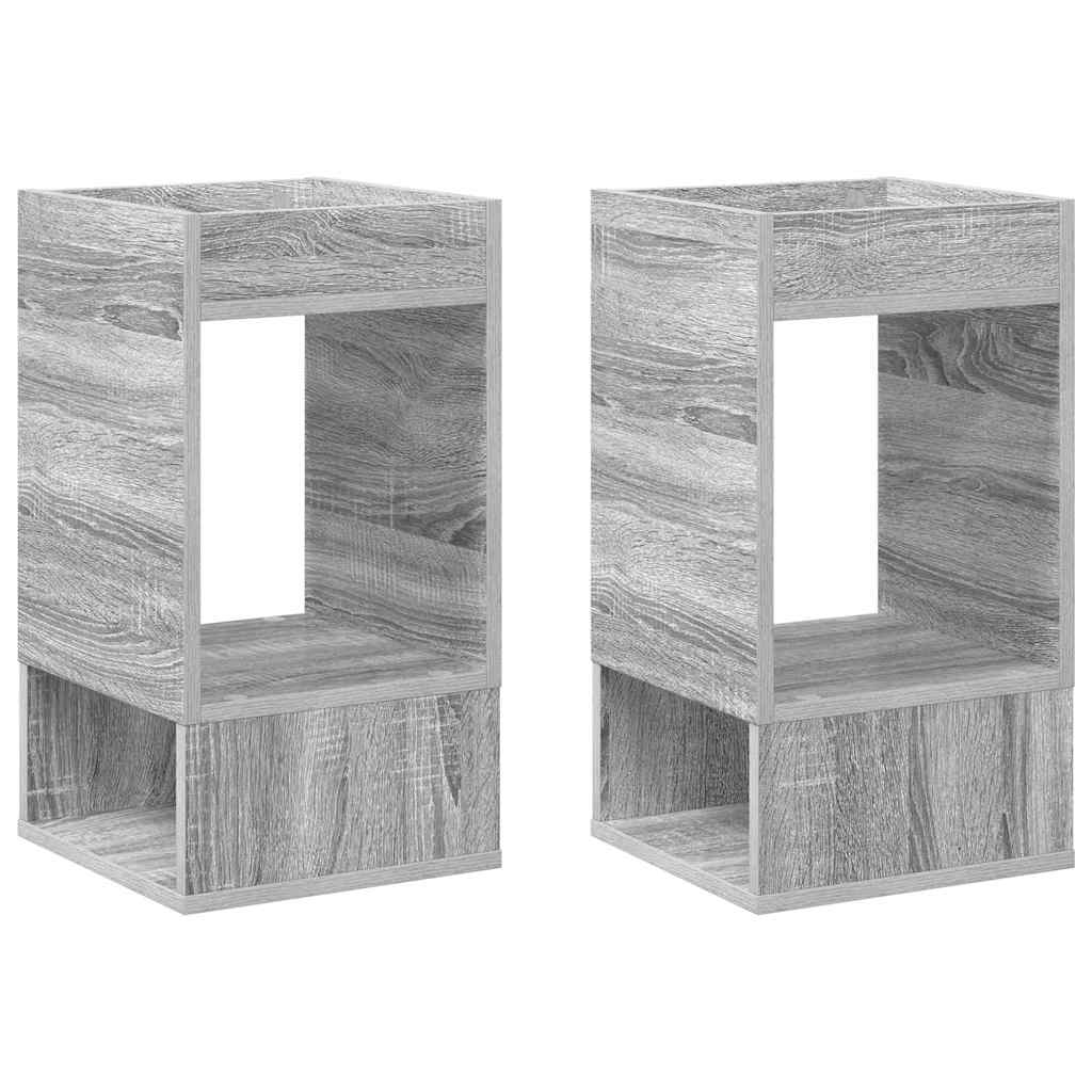 Konačna Stolić 2 pcs Siva Sonoma 30 x 30 x 56 cm