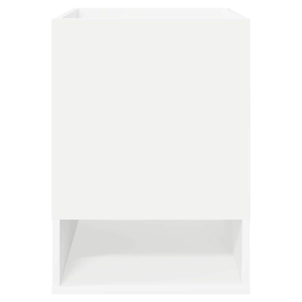 Konačna Stolić 2 pcs Bijelo 40 x 40 x 56 cm Konstruirano drvo