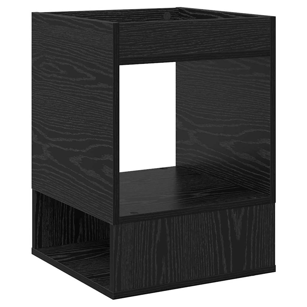 Konačna Stolić Crni hrast 40 x 40 x 56 cm Konstruirano drvo