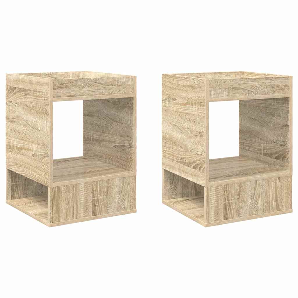 Konačna Stolić 2 pcs Sonoma hrast 40 x 40 x 56 cm