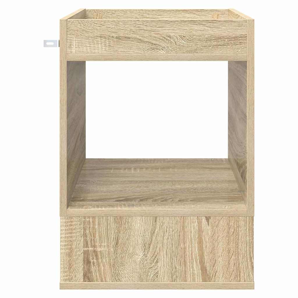 Konačna Stolić 2 pcs Sonoma hrast 40 x 40 x 56 cm