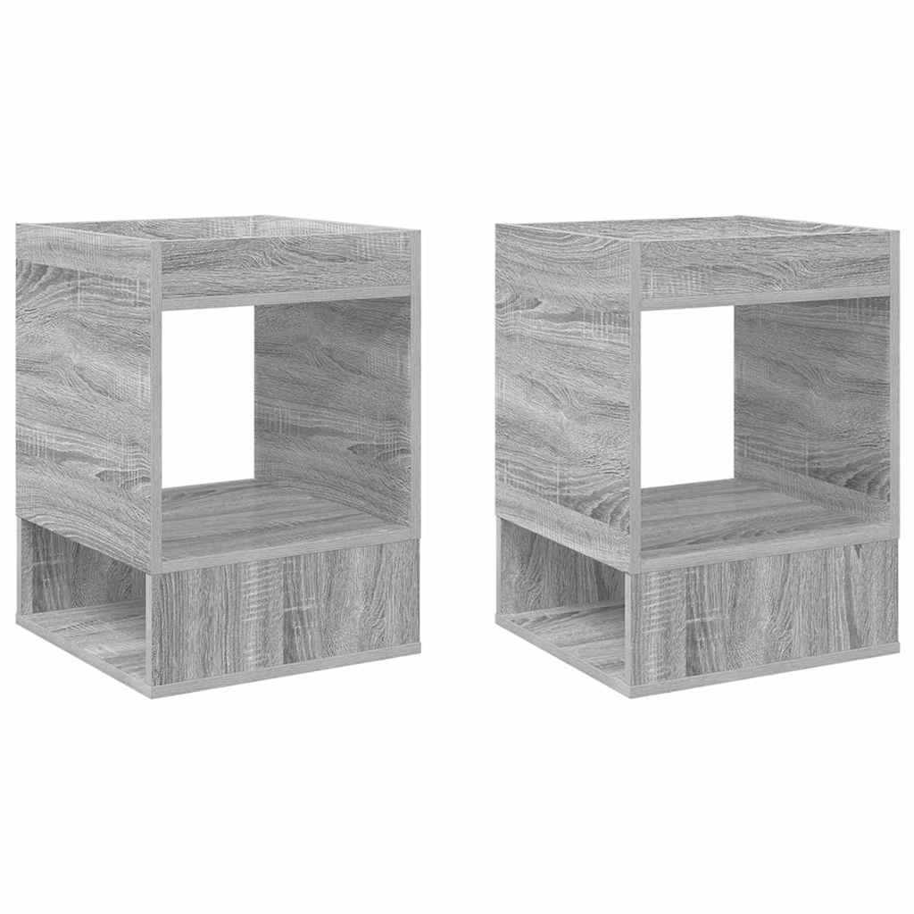 Konačna Stolić 2 pcs Siva Sonoma 40 x 40 x 56 cm
