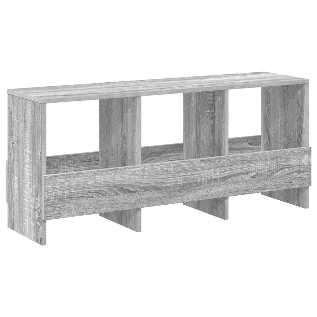 Polica za časopise Siva Sonoma 102 x 30 x 45 cm
