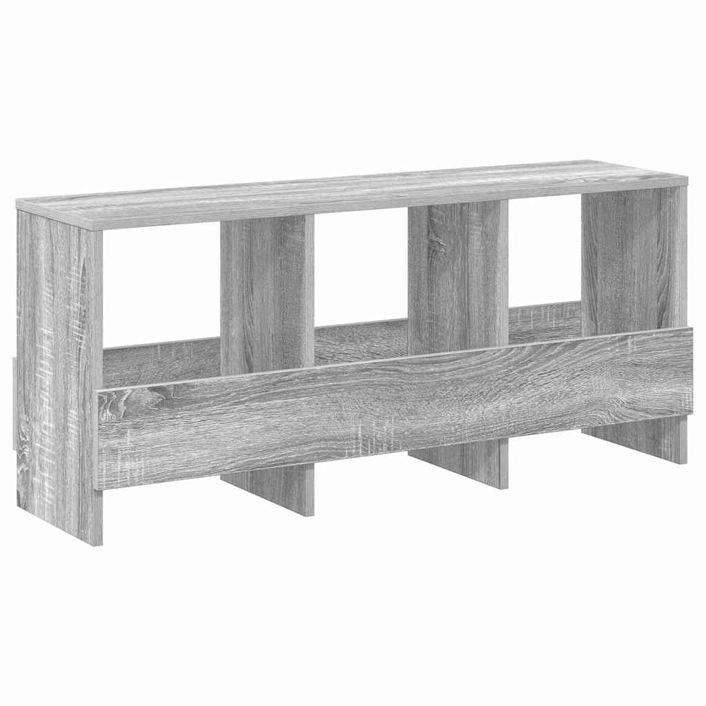 Polica za časopise Siva Sonoma 102 x 30 x 45 cm