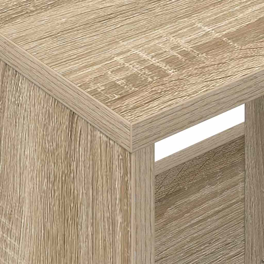 Polica za časopise 2 pcs Sonoma hrast 35 x 30 x 45 cm