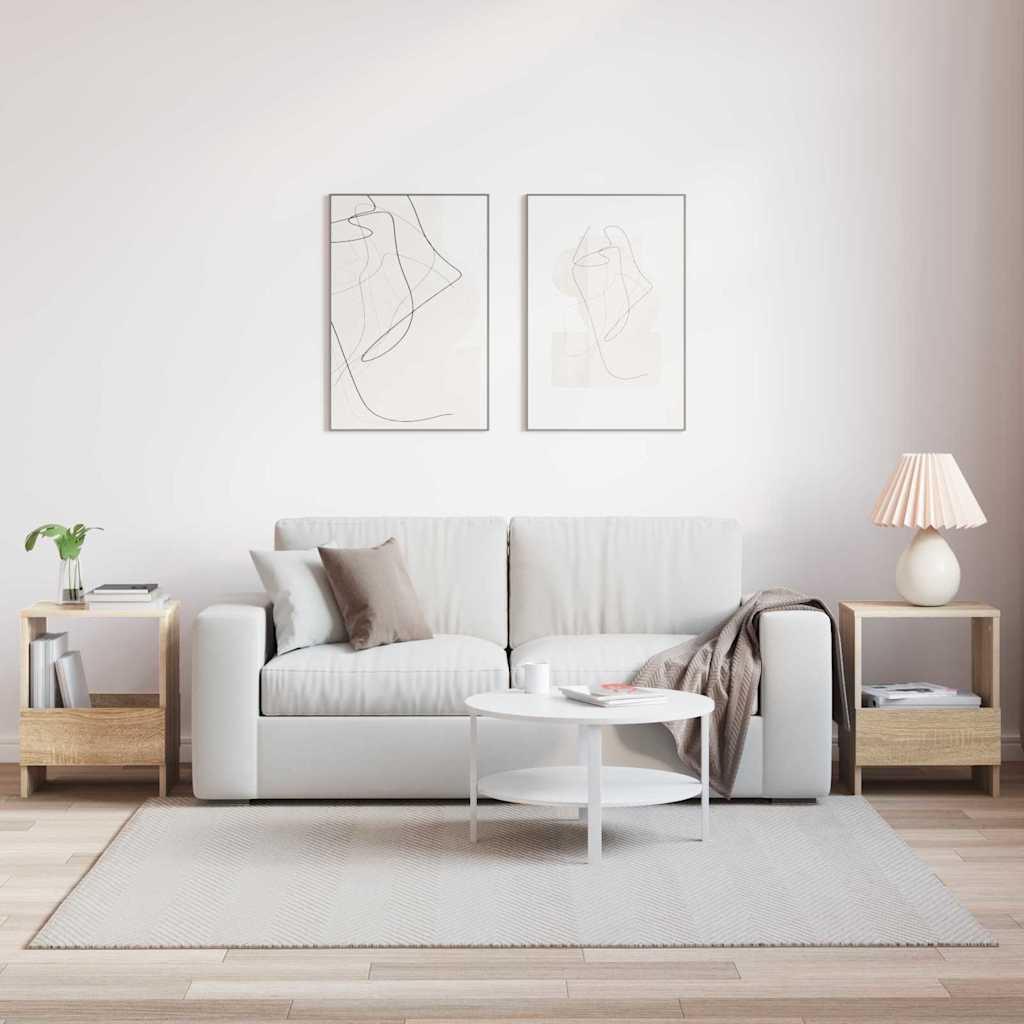 Polica za časopise 2 pcs Sonoma hrast 35 x 30 x 45 cm
