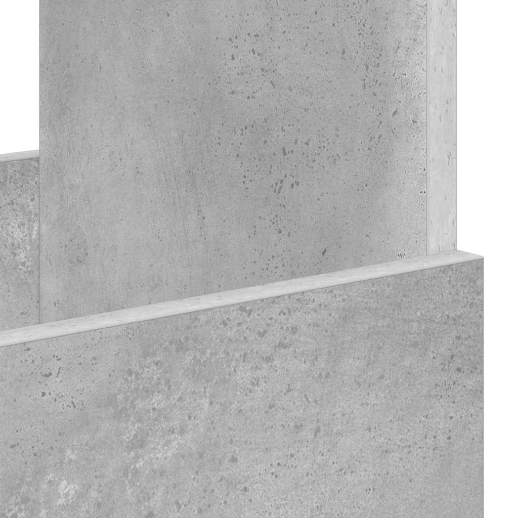 Polica za časopise 2 pcs Betonski sivi 35 x 30 x 45 cm