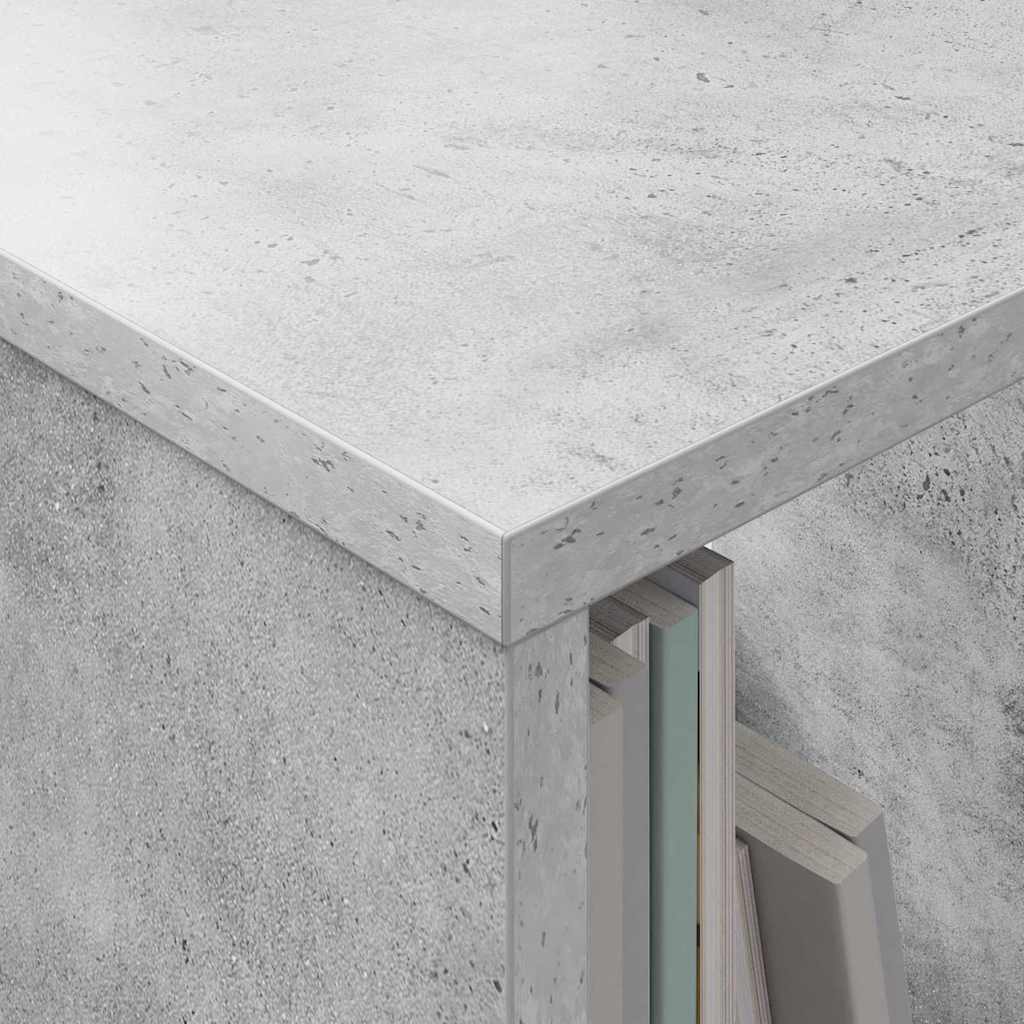 Polica za časopise 2 pcs Betonski sivi 35 x 30 x 45 cm
