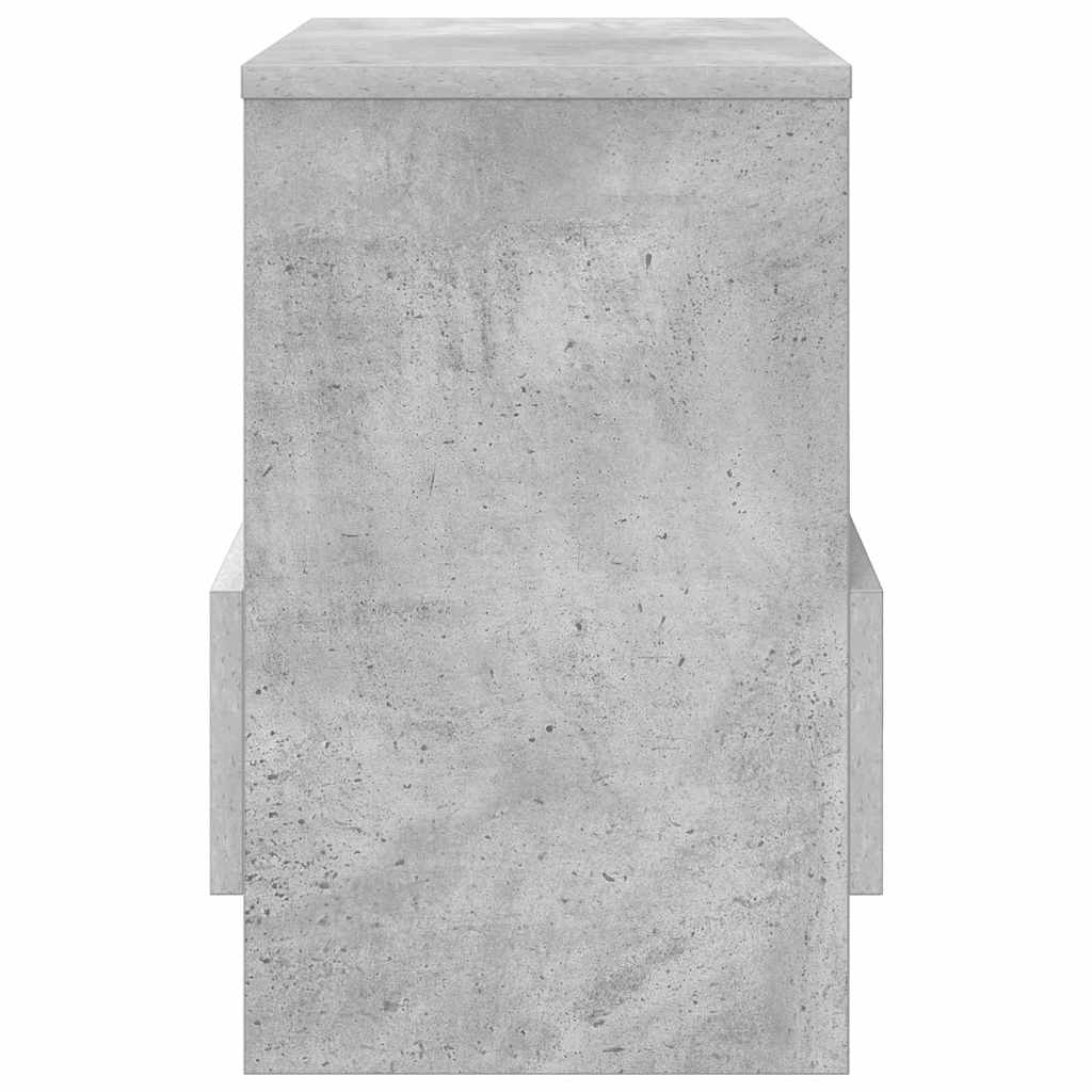 Polica za časopise 2 pcs Betonski sivi 35 x 30 x 45 cm