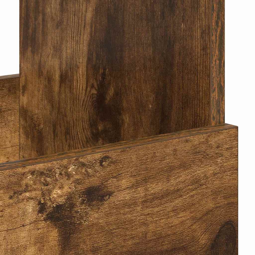 Polica za časopise 2 pcs Dimljeni hrast 35 x 30 x 45 cm