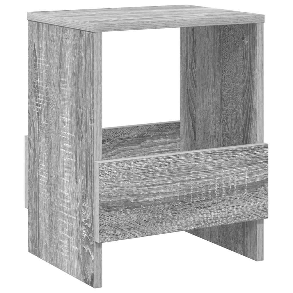 Polica za časopise 2 pcs Siva Sonoma 35 x 30 x 45 cm